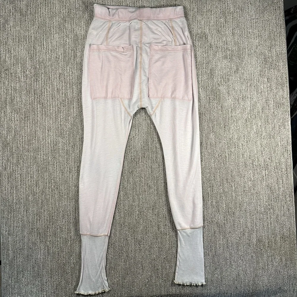 INTIMATELY FREE PEOPLE Size S Cozy All Day Harem Joggers Daylight Fig/Light Pink